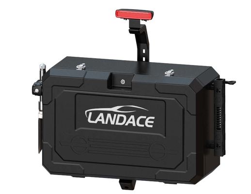 JEEP Camping Off-Road Heckschranke Lagerung Werkzeugbox Aluminiumlegierung Hinterstange Box Anbringung