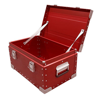 Rot-Aluminium-Legierung Camping-Toolbox für Lkw Off-Road-Abenteuer