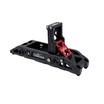 Internationale Aluminiumlegierung Schwarze Seitentürleiter für Jeep Wrangler High- Schwarz