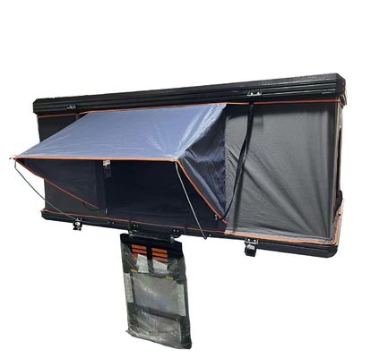 Hard Shell Roof Top Zelt mit wasserdichtem Polyestermaterial und geraden Halterungen