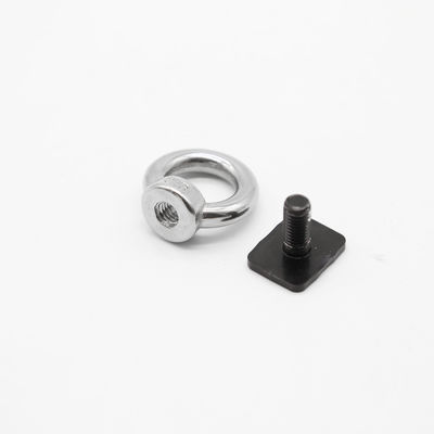 Schwarz-Pulver-beschichtet CNC-Dachregal mit einzigartigem Design und Edelstahl-Augenbolze