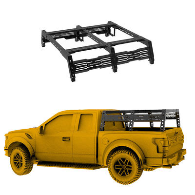 Off-Road 4X4 Aluminiumlegierung Cargo Roll Bar Verstellbarer Pickup Universal Lkw-Bettträger