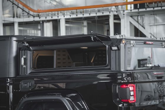 Aluminiumlegierung LKW Bettdeckel Pickup Tonneau Deckel Hochbettdach für Jeep Gladiator