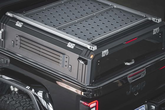 Aluminiumlegierung LKW Bettdeckel Pickup Tonneau Deckel Hochbettdach für Jeep Gladiator