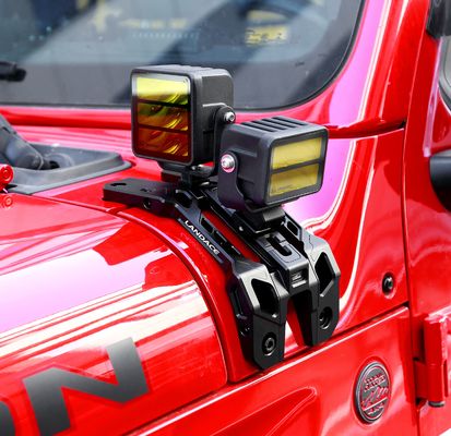 Pulverbeschichtung Aluminiumlegierung Leichtbefestigungsstützen für 4x4 Säulen-Lichtstruktur