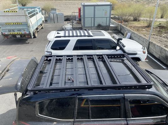 4x4 Fahrzeug Außenzubehör Aluminiumdachregal mit hoher und pulverbeschichteter Oberfläche