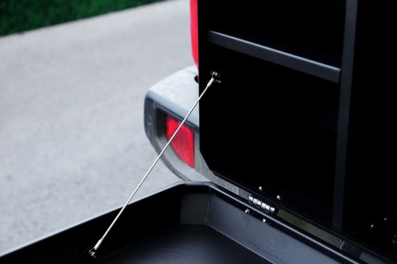 Elektroplattierung Offroad Aluminiumlegierung Außenzubehör für Jeep Wrangler JK JL JT TANK 300 Tail Gate Storage Box