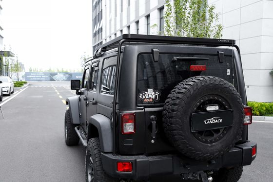 4X4 JK Fahrzeugzubehör Aluminiumlegierung Gepäckträger für Auto-Dachregale Langlebig
