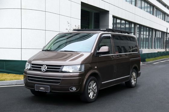 Schwarzes 4X4 Autozubehör Querschnittskorb Flachplattform Aluminiumlegierung Multivan Auto-Dachregale für Volkswagen