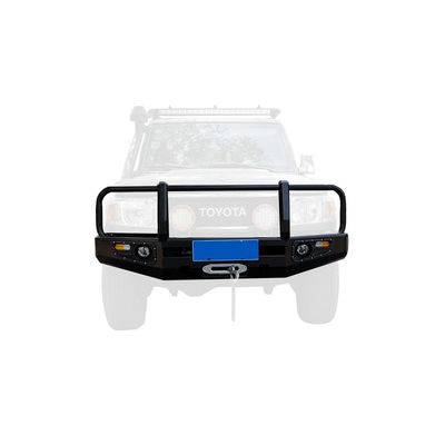Lieferung 7-15 Tage Schwarz Pulver beschichtet Frontstoßfänger für Landace LC79 4x4 Auto Body Kit