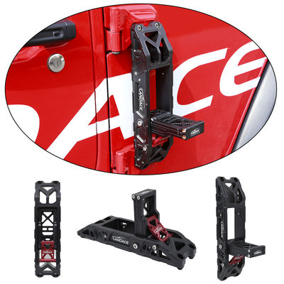 Schwarz-Rot Aluminium Fußpedal für Jeep Wrangler JL 4x4 Off-Road Camping-Zubehör