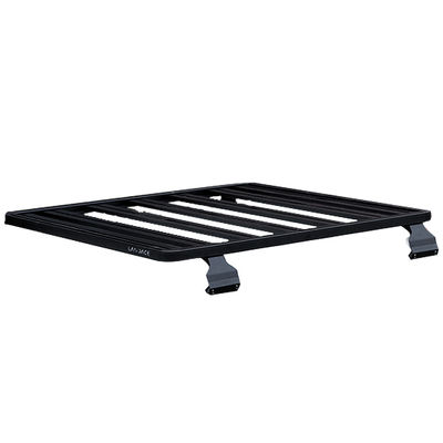 Schwarz-Pulver-beschichtetes Dachregal für LC79 23,5 kg Kapazität Universal 4WD Aluminium