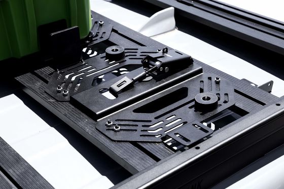 6 kg Nettogewicht Carbonstahl-Dachregal montierte Werkzeugbox Halterung für Universal 4x4 Autos