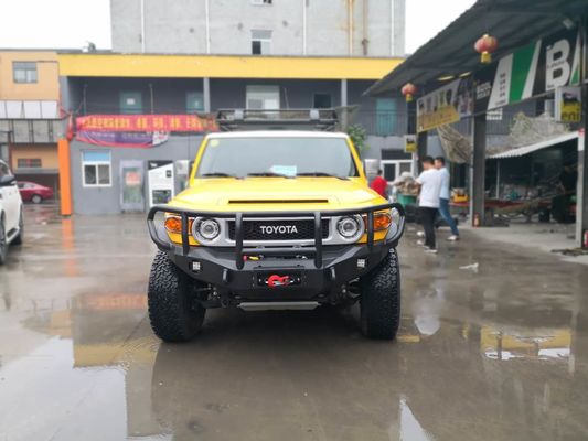 Polsterbeschichtung Edelstahl Vorderstoßstange für Toyota Fortuner FJ 1910mmX670mmX640mm