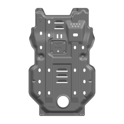Schwarze Aluminium-Skid-Platte für Toyota Fj Cruiser Universal-Motor-Schutz individuell