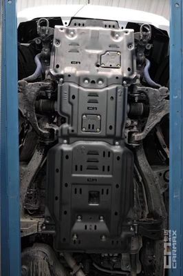 Dauerhafte LC200 Stahl-Skid-Platten für Toyota 4x4 Zubehör Körperteile Unterkörperschutz