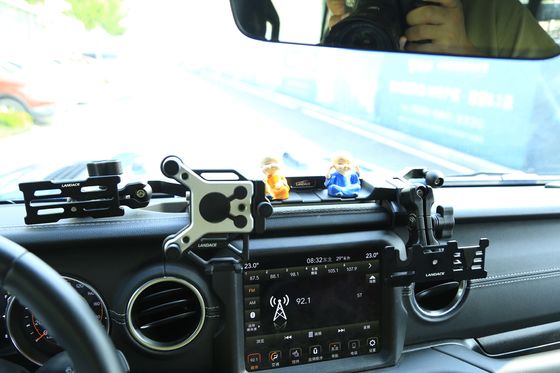 Multifunktionale 4x4 Wrangler JL Zentrale Konsole Halterung Aluminiumlegierung