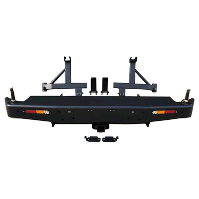 2009-2024 Volkswagen Amarok Winch Bull Bar Vorderbumper Hinterbumper mit Reifenträger Jerrycan Halter Schutz und Dekoration