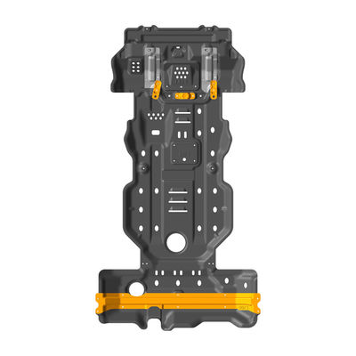 Toyota Prado LC120 Unterkarosserie Schutz Aluminiumlegierung Motor Abdeckung Full Skid Platten