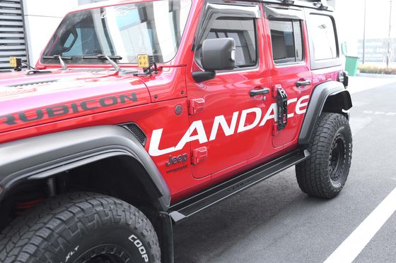 Universale Aluminiumlegierung Seitenbahnen und Schutzschritte für Jeep Wrangler JL JK High-