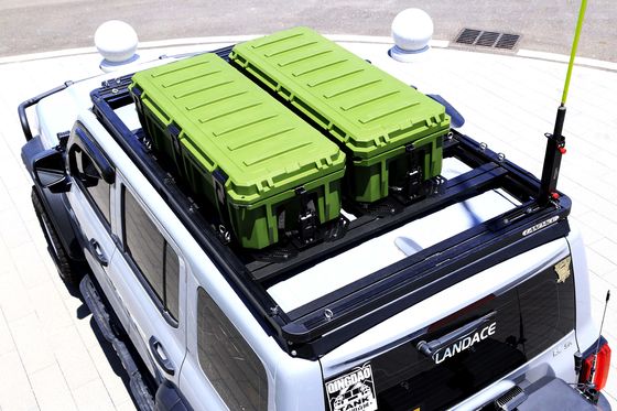 2018 Silber 4WD 4x4 Außenzubehör Montage auf Auto-Dachträger Schwerlastwerkzeugbox