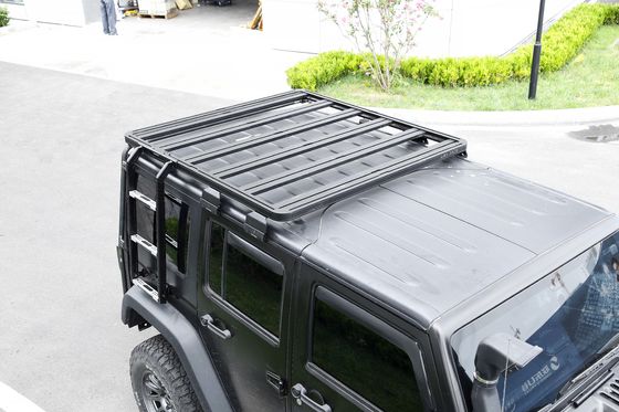 Aluminiumlegierung 4x4 Gepäckdachregal für Jeep Wrangler JK Einfache Installation