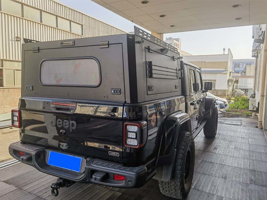 Verriegelung Gladiator JT 4x4 Autozubehör Aluminiumlegierung Pickup Truck Bettdeckel Hardtop wasserdichtes Dach für Jeep