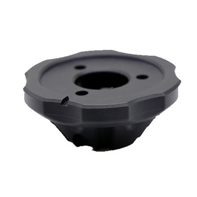 Schwarze CNC-Aluminium-Radio-Antennen-Basis-Abdeckung für Jeep Wrangler JK