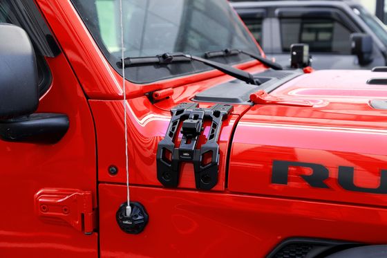 Schwarze Anodisierungsleuchtenhalter für Wrangler JL Aluminiumlegierung