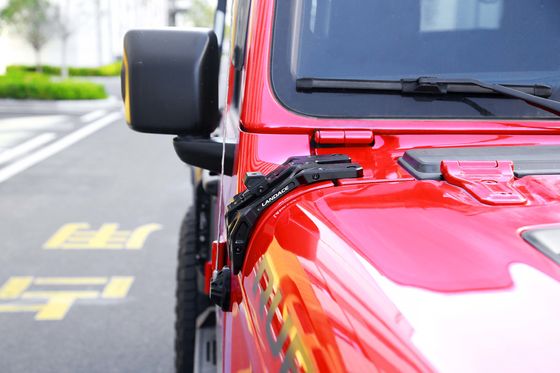 Schwarze Anodisierungsleuchtenhalter für Wrangler JL Aluminiumlegierung