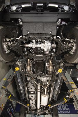 Full Skid Plate für Toyota Tundra Grau Unterkörper Chassis Schutzbrett 4x4 Motor Deckel