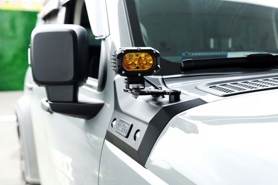 Effizient gestaltete Montageklammern für Jeep Tank 300 A-Säulenleuchten Modifizierte PC ABS