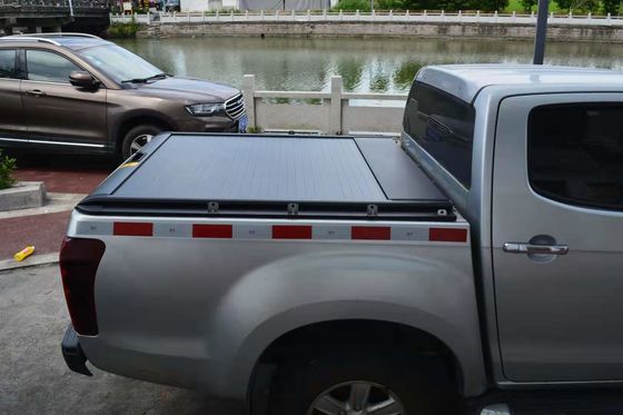 ISUZU D MAX Aluminiumklappbare Hard Pick Up Lkw-Bettdeckung mit Geländezubehör