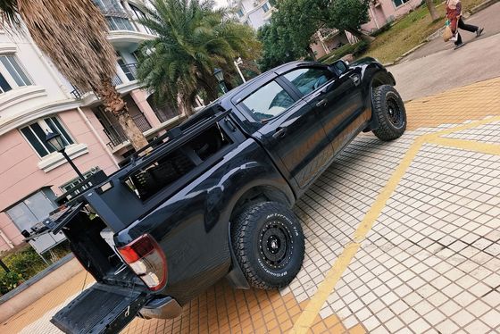 Anpassbares Bett aus Aluminiumlegierung mit Festdach für 2023 Ford Ranger 4x4 Pickup
