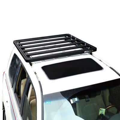 Dachmount 4X4 Land Cruiser Niedrigprofil-Dachschienenständer für Toyota-Kurzdachgepäck