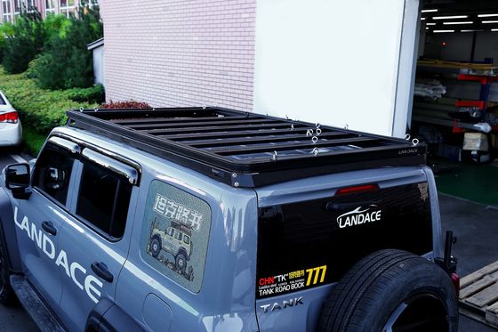 25.3KG Aluminiumlegierung Niedrigprofil Gepäckträger Korb für GWM Tank 300 Auto-Dachträger