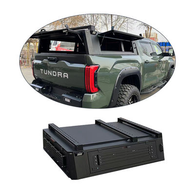 2023 Toyota Tundra Hardtop Canopy Verriegelungsfunktion Aluminiumlegierung Lkw Bettträger System