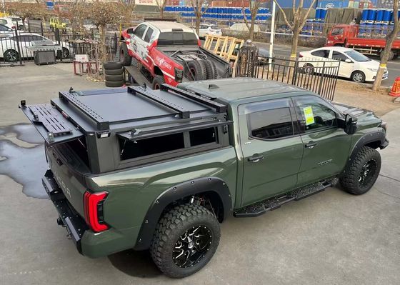 2023 Toyota Tundra Hardtop Canopy Verriegelungsfunktion Aluminiumlegierung Lkw Bettträger System