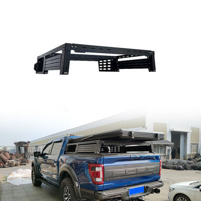Ford F150 Trunk Mount Rack Verstellbarer Rollenbalken Aluminiumlegierung Trägerrack