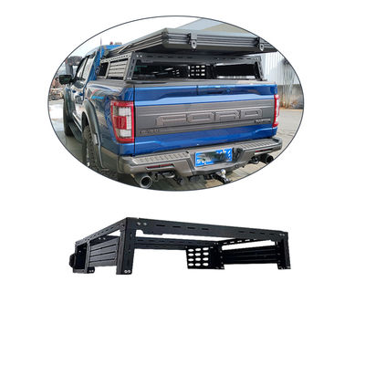 Ford F150 Trunk Mount Rack Verstellbarer Rollenbalken Aluminiumlegierung Trägerrack