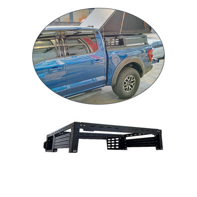 Ford F150 Trunk Mount Rack Verstellbarer Rollenbalken Aluminiumlegierung Trägerrack