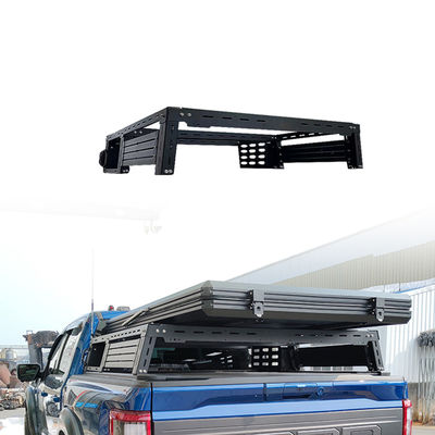 Ford F150 Trunk Mount Rack Verstellbarer Rollenbalken Aluminiumlegierung Trägerrack