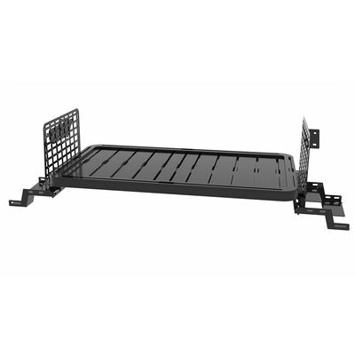 Schwarze Aluminium-Legionsschwanz Klapptisch Camping Cargo Regal Lagerrack Rückregal Einfach zu installieren