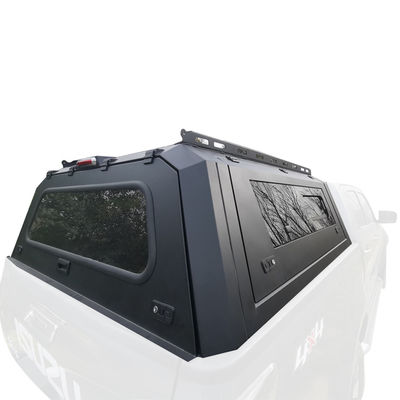 Jeep Gladiator Pickup Truck Bettdachdach Topper in hochschwarzer Pulverbeschichtung