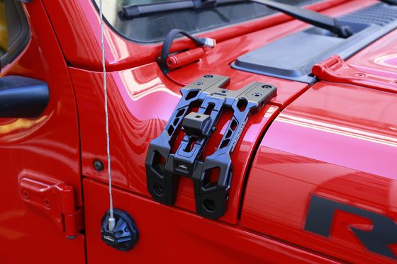 OEM akzeptiert Hoch-Aluminium-LED-Fahrlicht Halterung Eine Säule Mount für Jeep JL