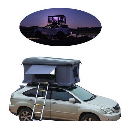 Dunkelgrauer Dreieck mit Klammmuschel Dachzelt 4x4 Dachzelt Harter Muskel
