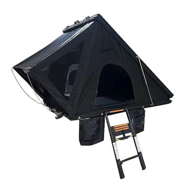 Universal Triangle Clamshell Hard Shell Auto Dach Oberzelt für Outdoor Camping Dunkelgrau
