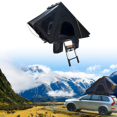 Universal Triangle Clamshell Hard Shell Auto Dach Oberzelt für Outdoor Camping Dunkelgrau