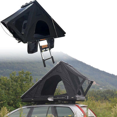Universal Triangle Clamshell Hard Shell Auto Dach Oberzelt für Outdoor Camping Dunkelgrau