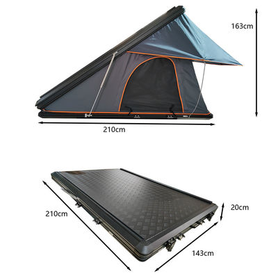 Vier Jahreszeiten Hardtop Dachzelt Clamshell Dreieckdach Topzelt